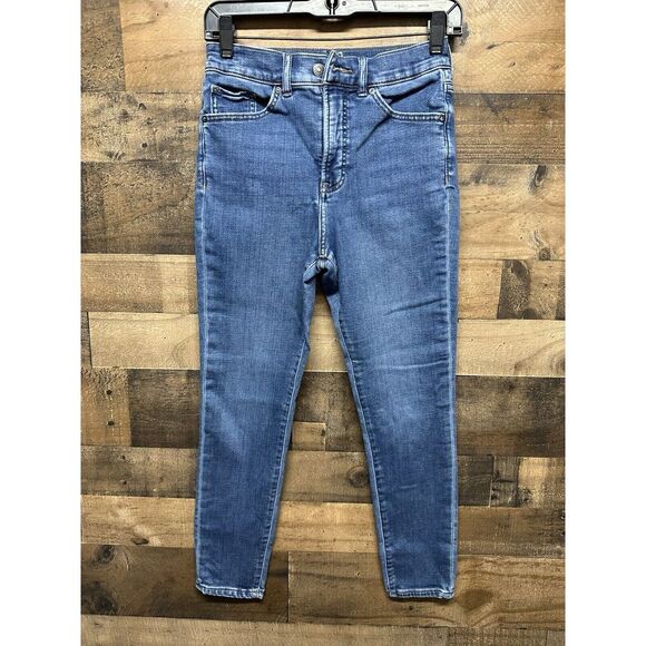 Express Women's High Rise Skinny‎ Size 2S - Picture 1 of 5